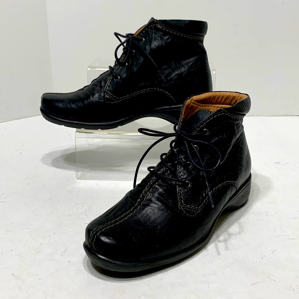 Sanita leather lace chukka boots Sz 37